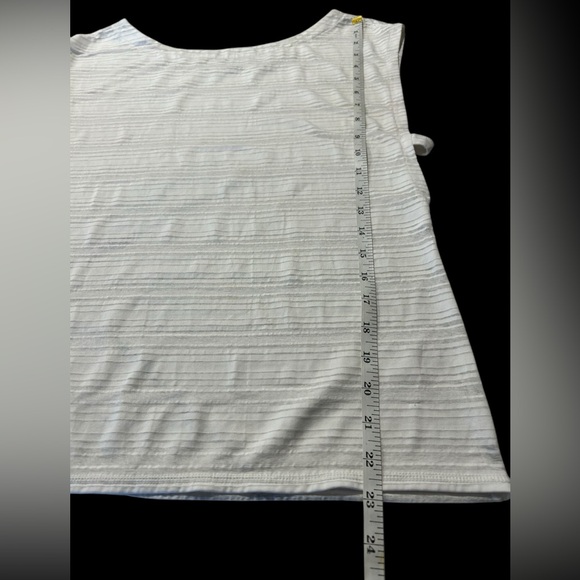 Athleta White Sleeveless Tank Top - Picture 4 of 7